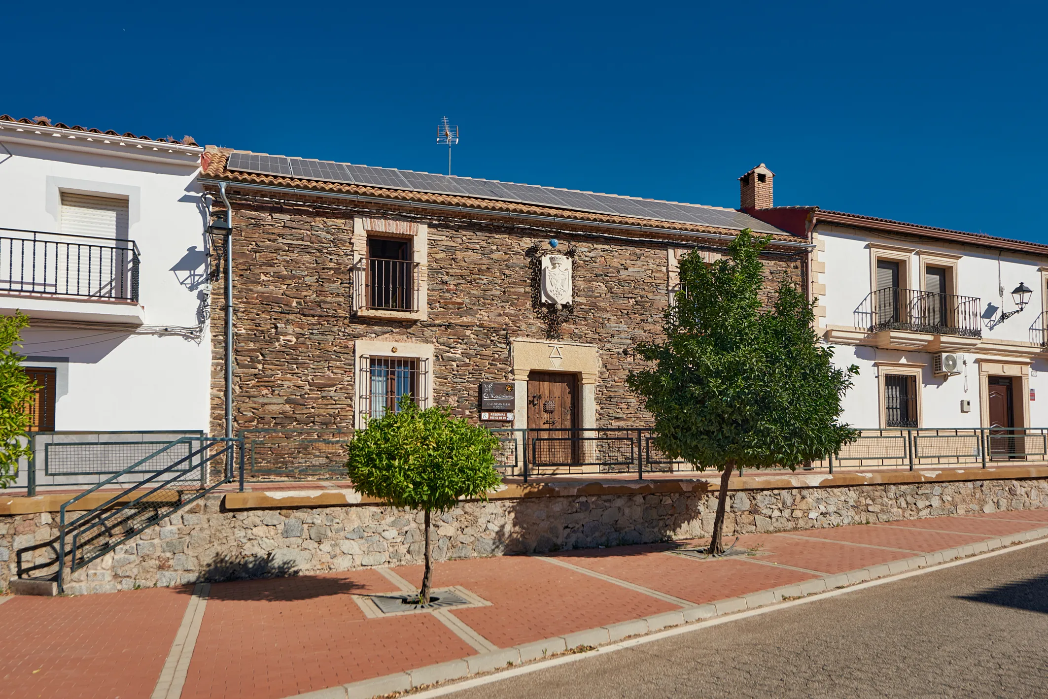 Fachada de piedra